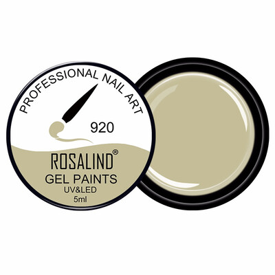 

ROSALIND Gel Varnish 5ml 61Pure Colors UV Gel Manicure DIY Nail Art Gel Polish Design Nail Painting Color gel lacquer881-942