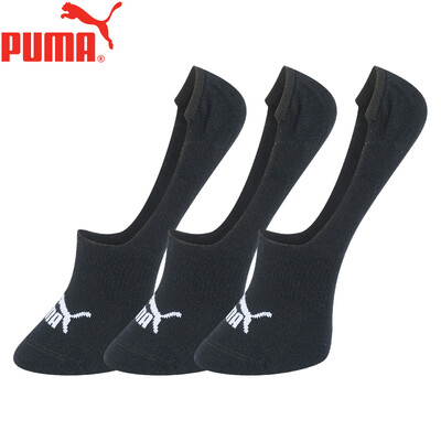 

PUMA Hummer Socks Womens Basic Invisible Socks 3 Pairs White Code