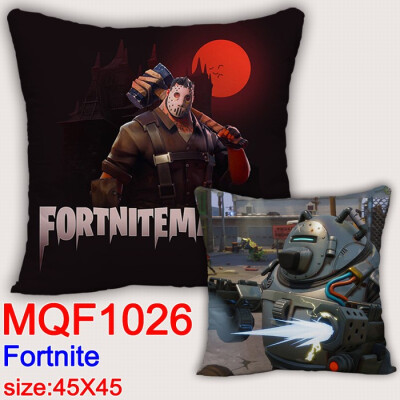 

Fortnite Battle Royale Game Pillowcase Zipper Pillow Home Car Sofa Cushion Cover Changing Reversible Patchwork Pillow