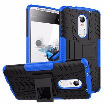 

Goowiiz Phone Case For Lenovo Vibe X3 Armor Tire Texture Rugged Protection PCTPU Full Protection