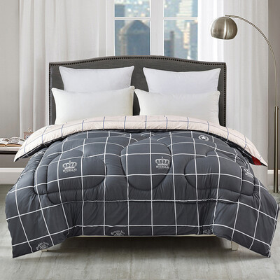 

Yalu·Freedom quilt home textile thickening warm breathable autumn&winter quilt feather velvet single double soft core 200230cm weight 4 kg crown