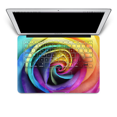 

GEEKID@Macbook Pro 17 decal keyboard sticker full decal mac colorful keyboard sticker US style keyboard protector