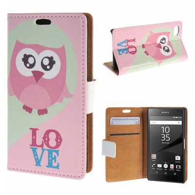 

MOONCASE Sony Xperia Z5 Compact ( Z5 Mini ) ЧЕХОЛ ДЛЯ Flip Leather Foldable Stand Feature [Pattern series] /a15