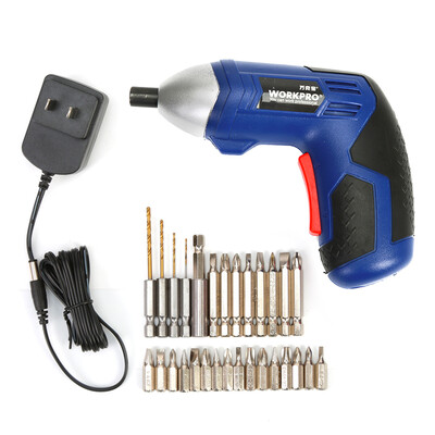 

Wankebao WORKPRO W004513N 36V lithium battery rechargeable screwdriver multi-purpose screwdriver electric screwdriver with plastic box 30 sets of sets of power tools