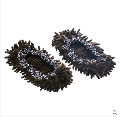 

Cntomlv Fashion Special Offer Polyester Solid Dust Cleaner House Bathroom Floor Shoes Cover Cleaning Mop Slipper