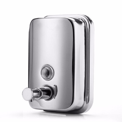 

800ml Stainless Steel Manual Wall-Mount Soap Dispenser