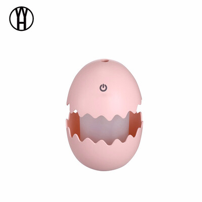 

NEW Fun Egg 100ML USB Mini Ultrasonic Humidifier Air Purifier Mist Maker 5V 7 color Changing LED Light 2 Mist Model for home car