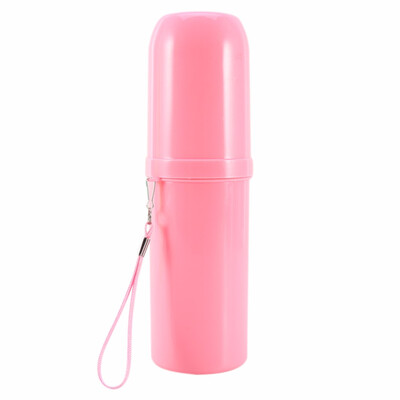 

Cntomlv 4 Colors Portable Utility Toothbrush Holder Tooth Mug Toothpaste Cup Bath Travel Accessories Set Toothbrush Case
