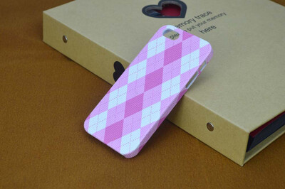 

Classic Plaid Black White Phone Case for iPhone 5 5S 6 6S