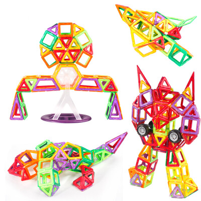 

3Q Baby 1997 advanced suit - one hundred spell group 86 pieces of magic plug magnetic block magnetic magnetic block puzzle toy