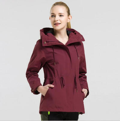 

Womens Mountain Waterproof Jacket Windproof Rain Jacket Outdoor climbing hiking windproof thin section casual clothes