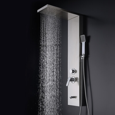 

KAIYING Modern Stainless Steel Rain Waterfall Shower Panel841