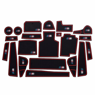 

R RUIYA 2018 BMW X5 Series Navi Car Cushion Non-Slip Gate Slot Pad Cup Mat Car Interior Door Slot Pad