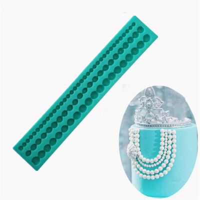 

Cntomlv Pearls Strip Chocolate Mold Fondant Силиконовые формы для тортов Декоративные инструменты для выпечки Кухонные принадлежно