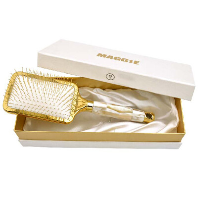 

Mei Ji MAGGIE shell bag K gold cushion comb comb fashion comb Christmas gift Valentine&39s Day send girlfriend birthday gift gift box 2366