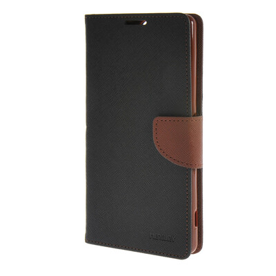 

MOONCASE чехол for Sony Xperia C5 Флип кожаный бумажник чехол Карточка с Kickstand Дело Чехол черный коричневый