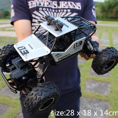 

112 Rock Crawlers 4x4 Driving Car Double Motors Drive Bigfoot Car Remote Control Car Model Off-Road Vehicle Toy