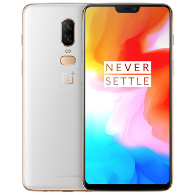 

OnePlus 6 Game Phone 8GB RAM 128GB ROM Full Screen Double Shot Dual Cards Dual Standby GSM 4G White