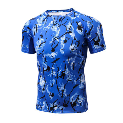 

New Gym Sportswear Tennis Soccer Jerseys Sport Suit Short Sleeve Mans T-Shirt