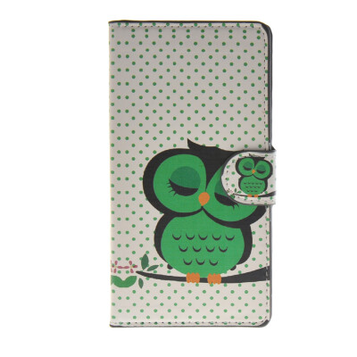 

MOONCASE Owl Pattern Leather Side Flip Wallet Card Slot Stand Pouch ЧЕХОЛ ДЛЯ Samsung Galaxy A7