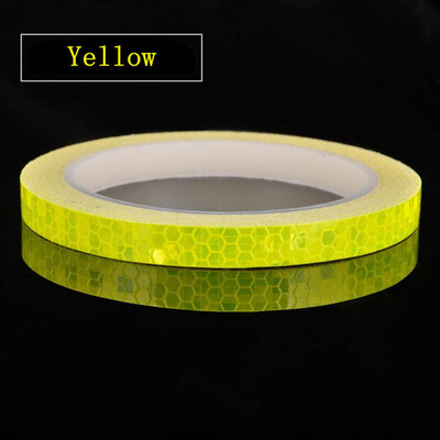 

Bicycle reflector sticker Fluorescent MTB Bike Bicycle Sticker Cycling Wheel Rim Reflective Stickers Decal 8M length