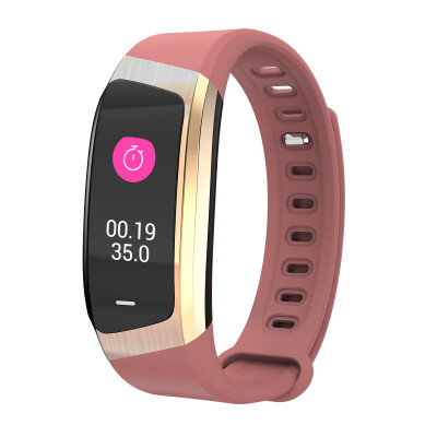 

E18 IP67 Waterproof Color Screen Heart Rate Blood Pressure Monitor Smart Bracelet Pedometer Sports Fitness Bracelet for Phone