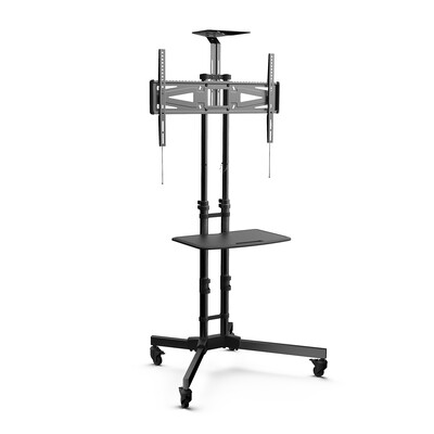 

Loctek Wheeled TV Cart with 32 to 65-inch Flat Panel Display Mount TV Mobile Stand