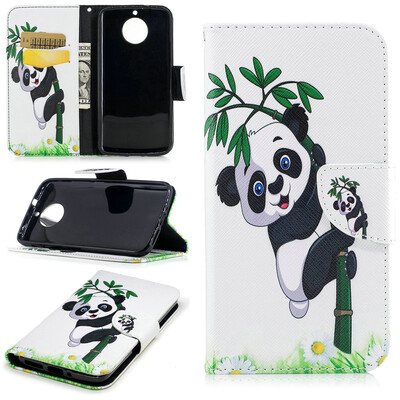 

BEFOSPEY Painting PU LeatherSoft TPU Card Slot Stand Wallet Case For Motorola Moto G5S 52"2017