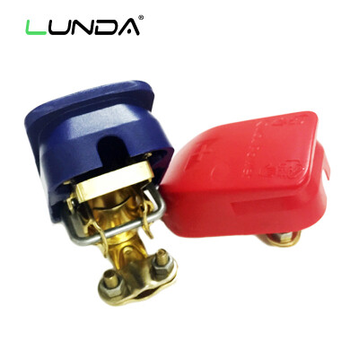 

LUNDA Car Battery Connector Battery Quick Disconnect Quick Connector Battery Terminal Connector with Caps Top Posts