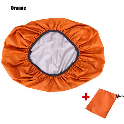 

TACTIFANS 210D Bag Rain Cover 35L Protable Waterproof Anti-tear Dustproof Anti-UV Backpack Silver Coating with storage bag