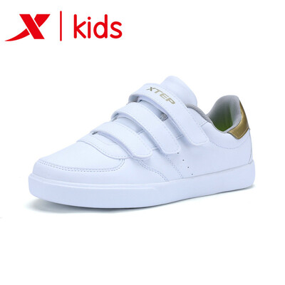 

Xtep XTEP special step childrens shoes boys casual shoes 2017 autumn new big childrens fashion non-slip wear-resistant small white shoes skateboard shoes 683315319962 Platinum 38 yards