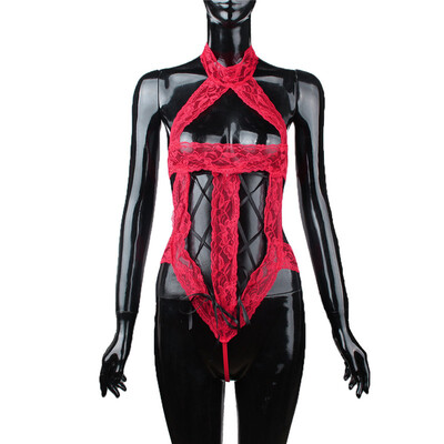 

Womens Lace Leotard