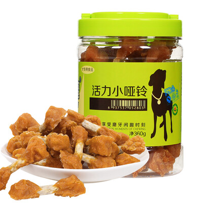 

Duo Sesa honey pet food dog snacks DHA vitality small dumbbell 360g nutrition teeth teeth teeth bones dog bite