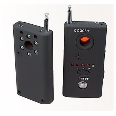

Full Range Anti-Spy Bug Detector CC308 Wireless Camera Hidden Signal GSM Device Finder Privacy Protect Sefe check Tool pinhole