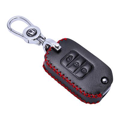 

KING ETING key case leather key case 1516 nine generation Accord 1517 Odyssey Platinum Rui Ling Civic car keychain