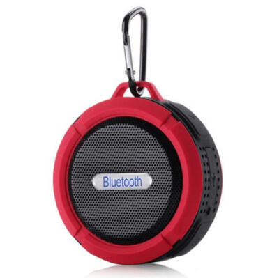 

WH C6 Bluetooth Speaker Mini Wireless TF Card Handsfree Suction Cup Waterproof Portable Hook Music Player acoustics