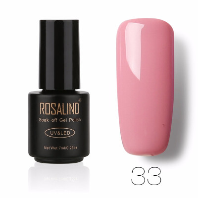 

ROSALIND Gel 1S 7ml DIY Blossom Gel Polish Professional Soak Off UV For Manicure Nail Art Semi Vernis Permanant Gel Lacquer