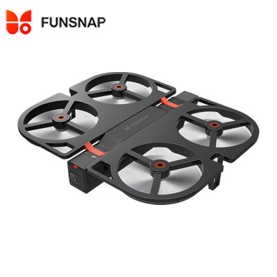 

Funny FUNSNAP iDol with drone aerial aircraft folding portable 1080P HD dream gray