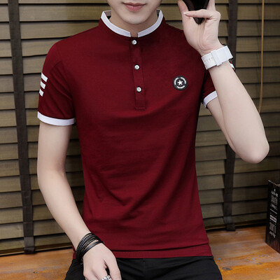 

DaMaiZhang Brand Clothing New Mens Polo Shirt Men Short Sleeve Cotton Shirt Polos tshirt Business Casual Top Tee