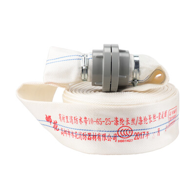 

Post flower fire hose 3C certification anti-high pressure wear-resistant polyurethane water belt 10 25 inch 25 m hose joint