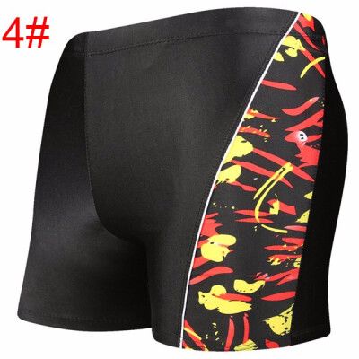 

Mens Fashion Soft Strappy Printing Swimwear Trunks Boxer Breathable Beach Shorts