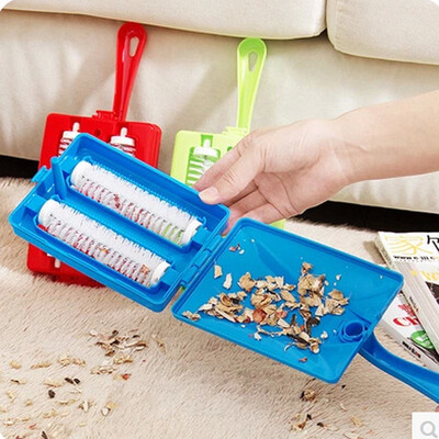 

Cntomlv 1PC Plastic Hand-held Carpet Debris Brush Sofa Carpet Pet Hair Brush Multi-functional Dust Magnetic Brush Cleaning Tools