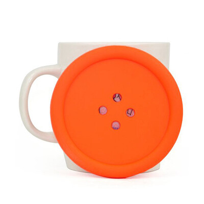 

mymei симпатичные и модные красочные силиконовые кнопки coaster Кубка Подушка держатель пить столовых мат