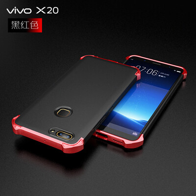 

Goowiiz Phone Case For Vivo X20X20 Plus Fashion Plating Matte Hard PC Hybrid Prevent falling Full Protection