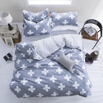 

Baolisi Tc Skin Cotton Ikea Style Blada Four Pieces Beding Set
