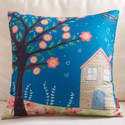 

Jiuzhoulu текстильной мультфильм подушки подушка ядро, содержащая зебра радуга 45x45cm