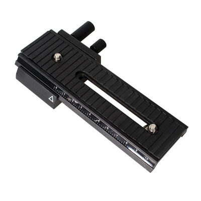 

2-way Macro Shot Focusing Rail Slider with Quick Release Assembly Tripod Head Bracket for DSLR Camera CN D8PF