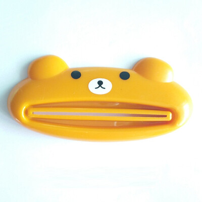 

Cntomlv 1pcs Cute Animal multifunction squeezer toothpaste squeezer Home Commodity Bathroom Tube Cartoon Toothpaste Dispenser