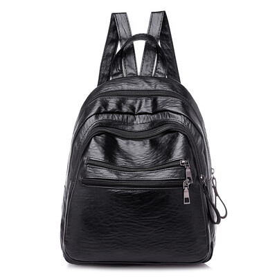 

Weis Soft Leather PU Backpack Female Backpack B-NVBM6926