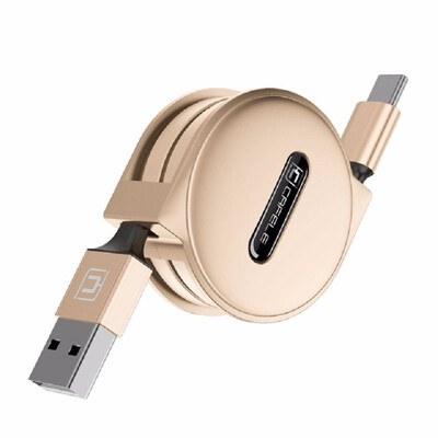 

Cafele USB Type C for Xiaomi A1 Retractable Type C Cable Charging Data Transmission Sync USB Type-C Cable for Samsung S8 100cm